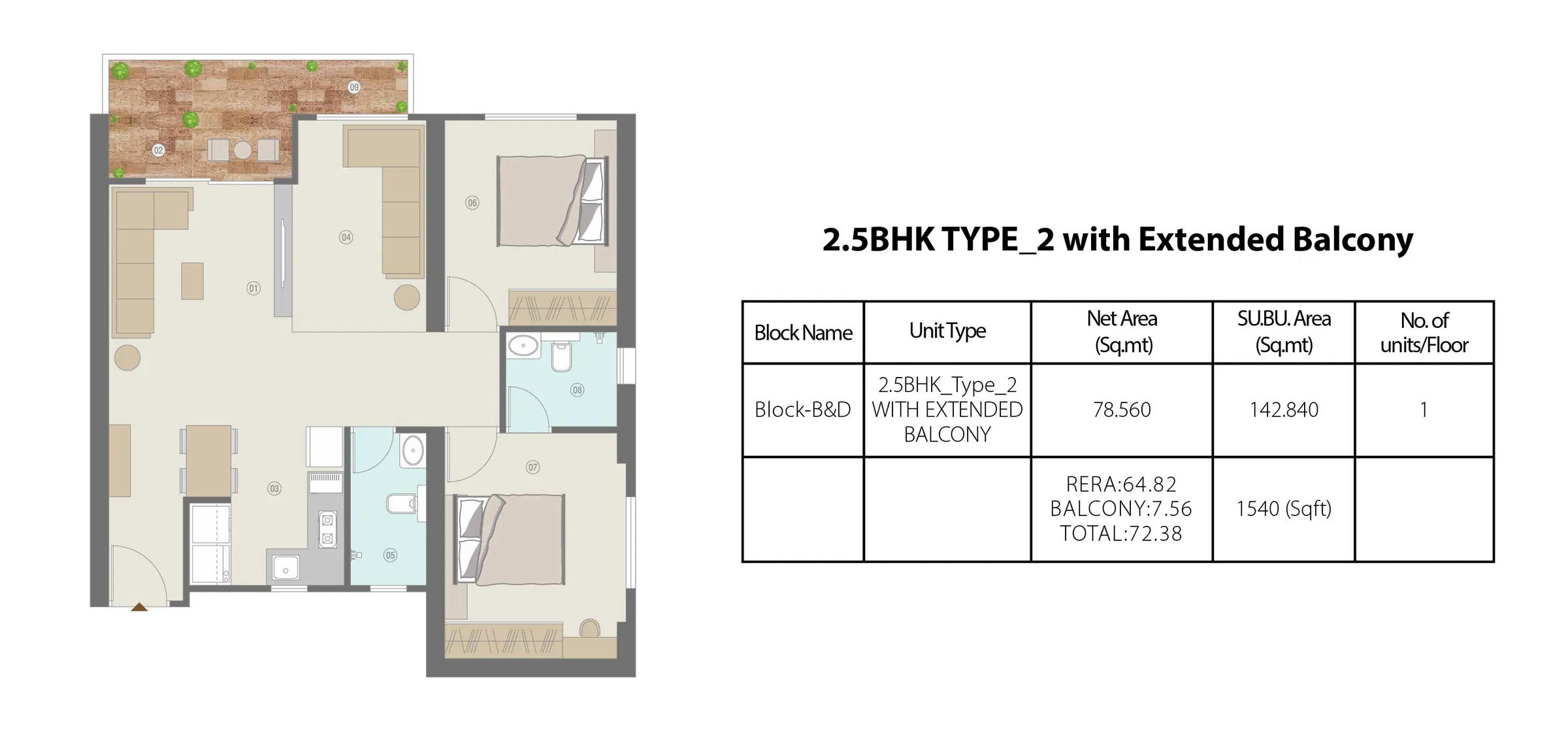 Siban By United Yogi Llp Floor plan